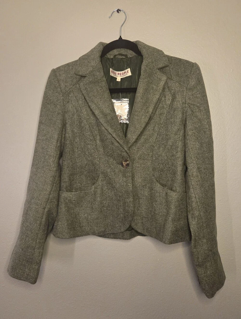 NWT Women's Free People Whip Smart Blazer